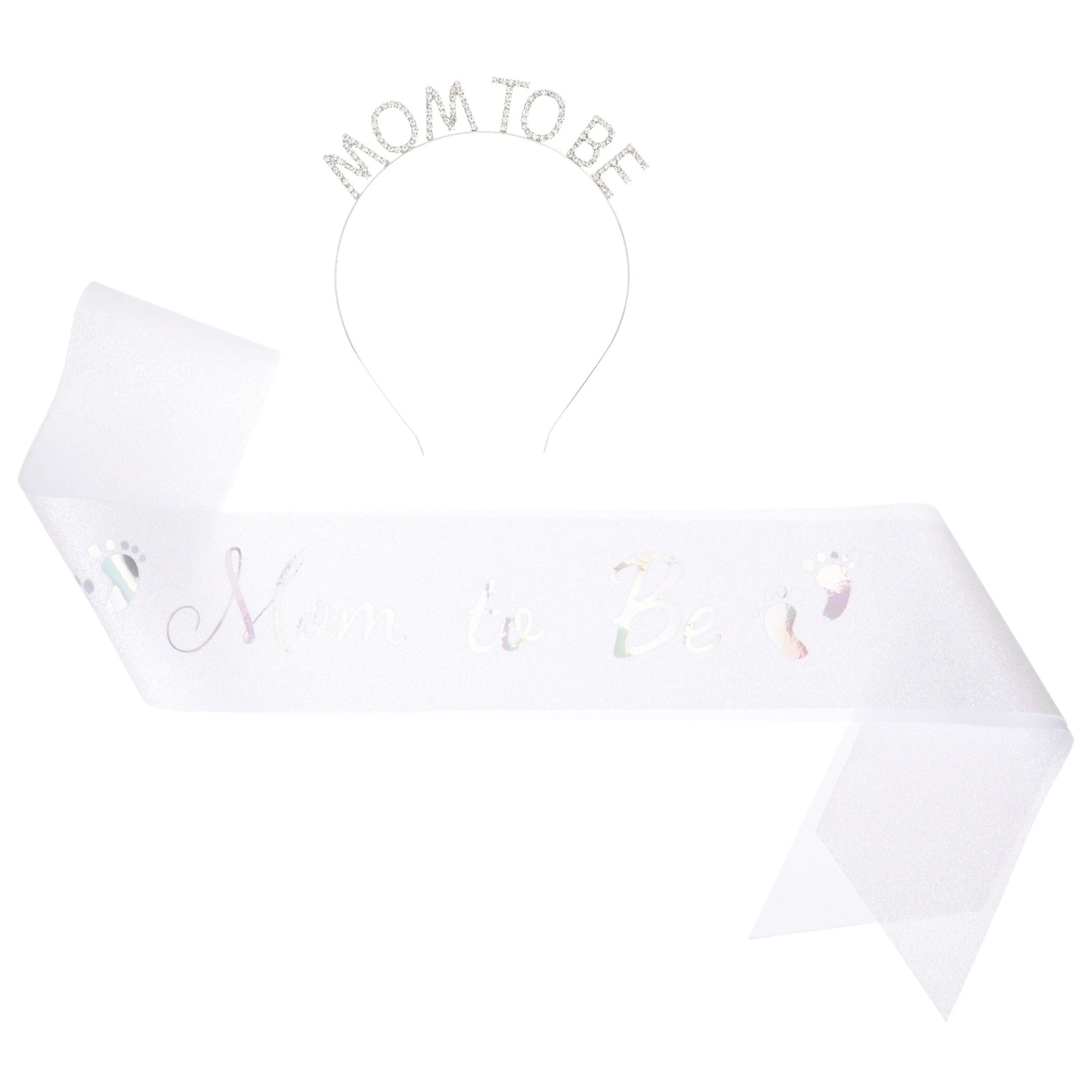 Crystal Baby Shower Sash Adjustable Length Maternity Headband Elegant Props Hair Accessories Rhinestone Crown Mom To Be
Crystal Baby Shower Sash Adjustable Length Maternity Headband Elegant Props Hair Accessories Rhinestone Crown Mom To Be