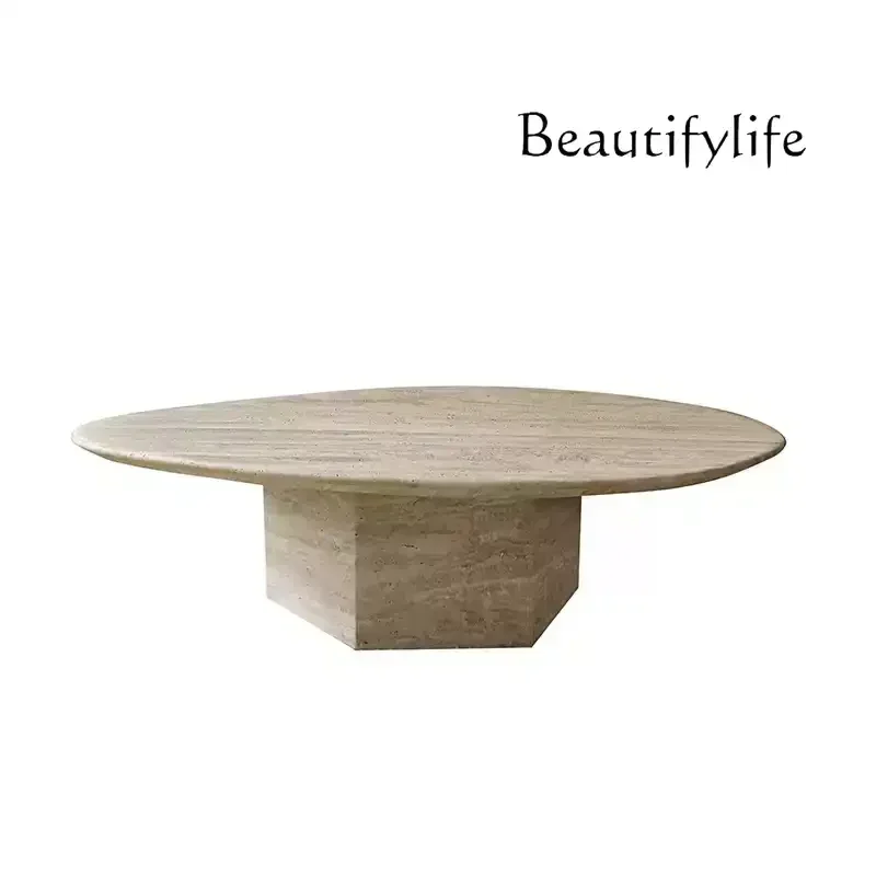 natural travertine special-shaped coffee table living room sofa Nordic style modern designer small apartment round dining table
natural travertine special-shaped coffee table living room sofa Nordic style modern designer small apartment round dining table