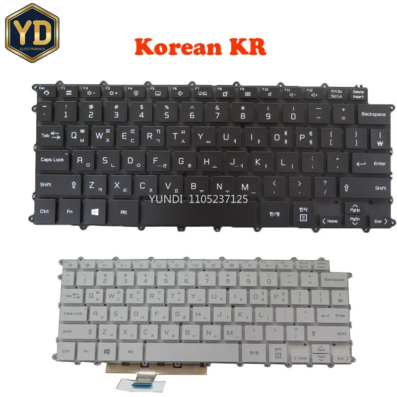 YD Korean KR US Keyboard For LG 14Z90P 14Z95P 14Z90Q 14Z90RS 14T90P 14T90Q 14T90R 14Z90P-G 14Z90P-K 14Z95P-K 14Z90Q-G 14Z90Q-K -
YD Korean KR US Keyboard For LG 14Z90P 14Z95P 14Z90Q 14Z90RS 14T90P 14T90Q 14T90R 14Z90P-G 14Z90P-K 14Z95P-K 14Z90Q-G 14Z90Q-K -