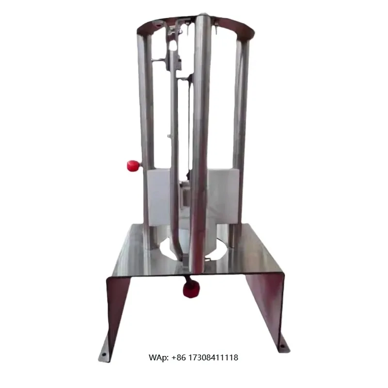 Stainless steel manual pineapple peeler, core removal cutter, fruit peeling and slicing tool, suitable for juicer kitchen use
Stainless steel manual pineapple peeler, core removal cutter, fruit peeling and slicing tool, suitable for juicer kitchen use