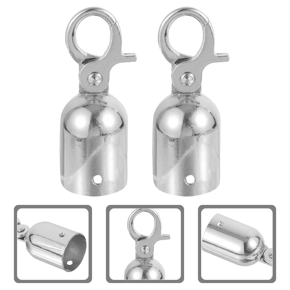 Rope End Stop Guardrail Hook Cord Ends Caps Wire Connectors Long Metal Accessories Lanyard Red Velvet for
Rope End Stop Guardrail Hook Cord Ends Caps Wire Connectors Long Metal Accessories Lanyard Red Velvet for