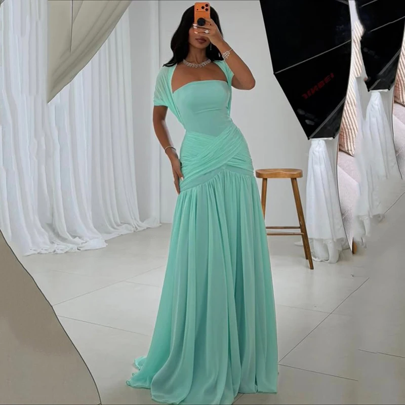Thinyfull Boho A-Line Prom Evening Dresses Strapless Floor Length Maxi Party Dress Chiffon Night Cocktail Prom Gowns Customized
Thinyfull Boho A-Line Prom Evening Dresses Strapless Floor Length Maxi Party Dress Chiffon Night Cocktail Prom Gowns Customized