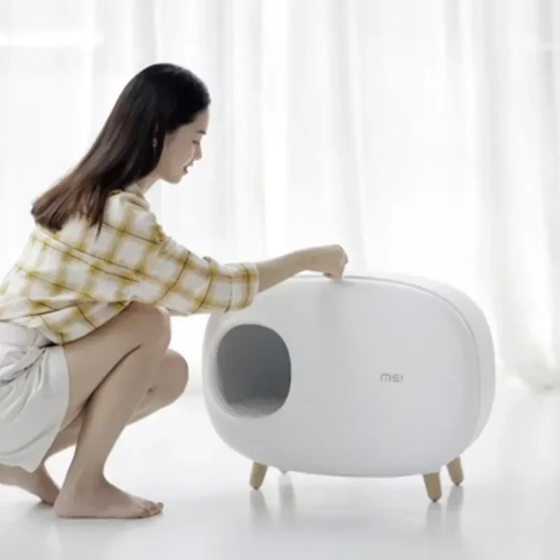 Mochi Shaped Pet Box Fully Enclosed Box Toilet Pet Supplies Solid Color Style Pet Furniture
Mochi Shaped Pet Box Fully Enclosed Box Toilet Pet Supplies Solid Color Style Pet Furniture