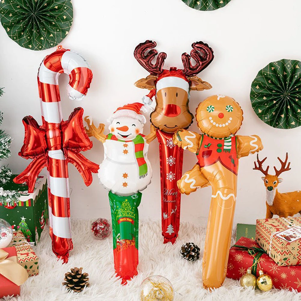 6pcs y Cane Balloons Christmas Party Novelty Balloon Supplies Aluminum Foil Inflatable Stick Decorations Xmas Table
6pcs y Cane Balloons Christmas Party Novelty Balloon Supplies Aluminum Foil Inflatable Stick Decorations Xmas Table