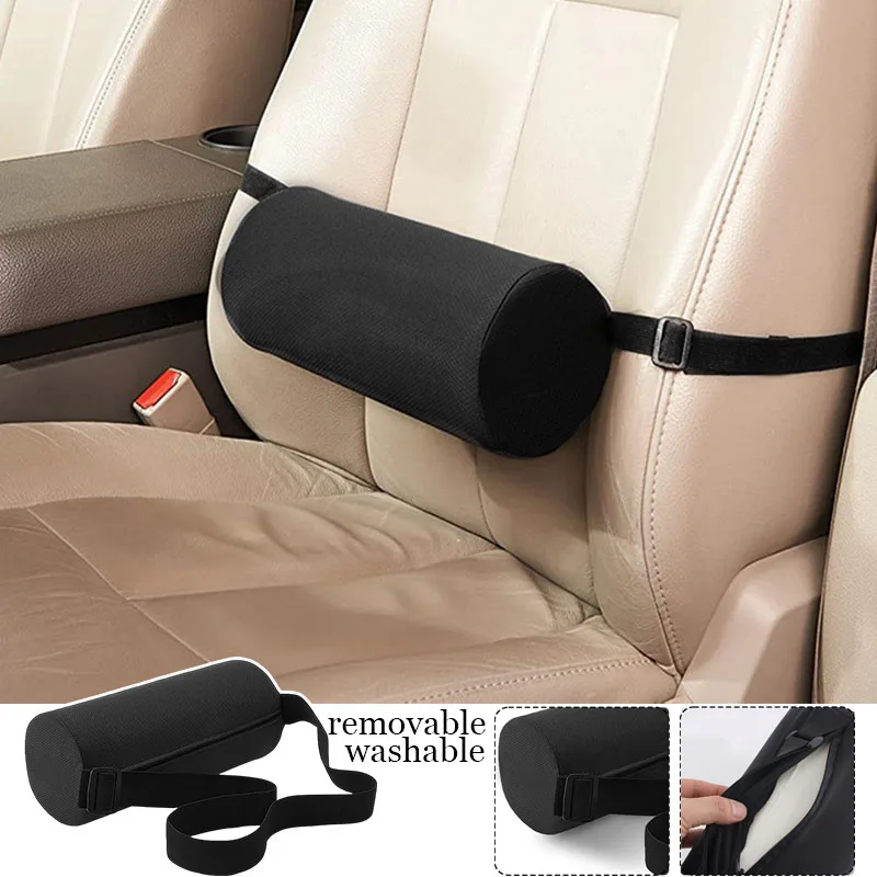 Cylindrical Memory Cotton Headrest Ergonomic Lumbar Support Pillow Office Sedentary Backrest Cushion Removable and Washable 쿠션
Cylindrical Memory Cotton Headrest Ergonomic Lumbar Support Pillow Office Sedentary Backrest Cushion Removable and Washable 쿠션