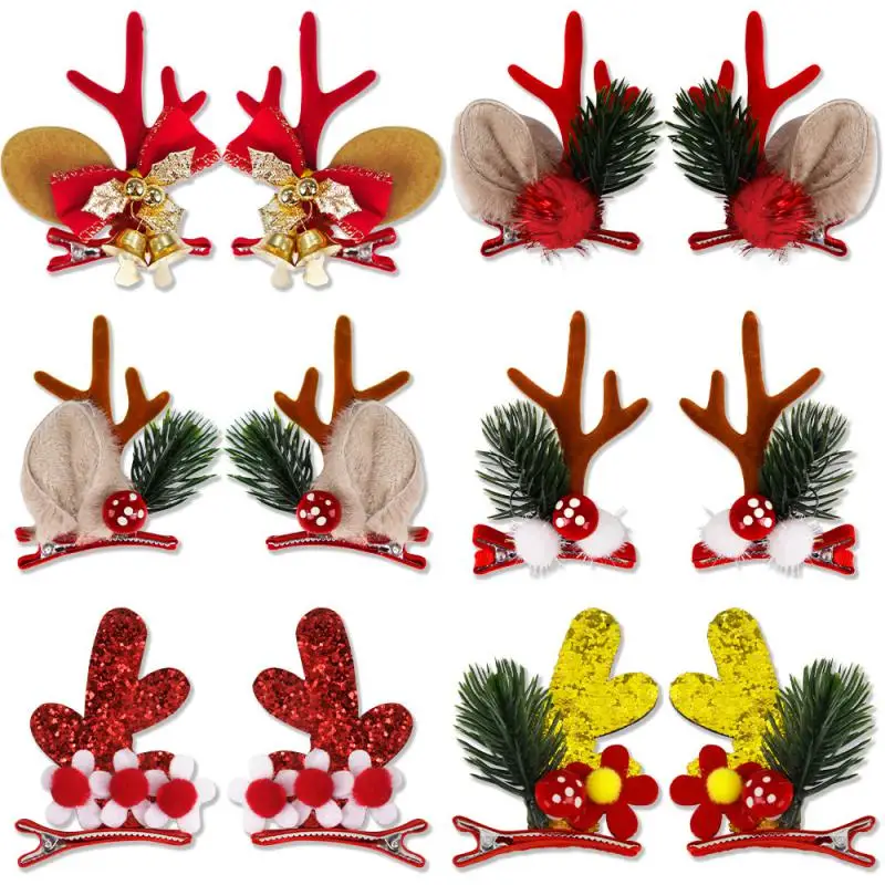 Accessories Children's Cute Hair Clip Women Hair Accessories Christmas Deer Horn Hairpin Christmas Hair
Accessories Children's Cute Hair Clip Women Hair Accessories Christmas Deer Horn Hairpin Christmas Hair