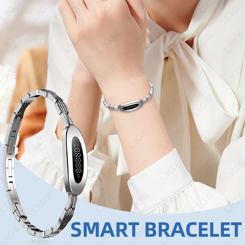 LIGE Heart Rate Monitor Smart Bracelet for Couples Women Health Activity Sports Fitness Tracker IP68 Waterproof Smart Watch Men
LIGE Heart Rate Monitor Smart Bracelet for Couples Women Health Activity Sports Fitness Tracker IP68 Waterproof Smart Watch Men