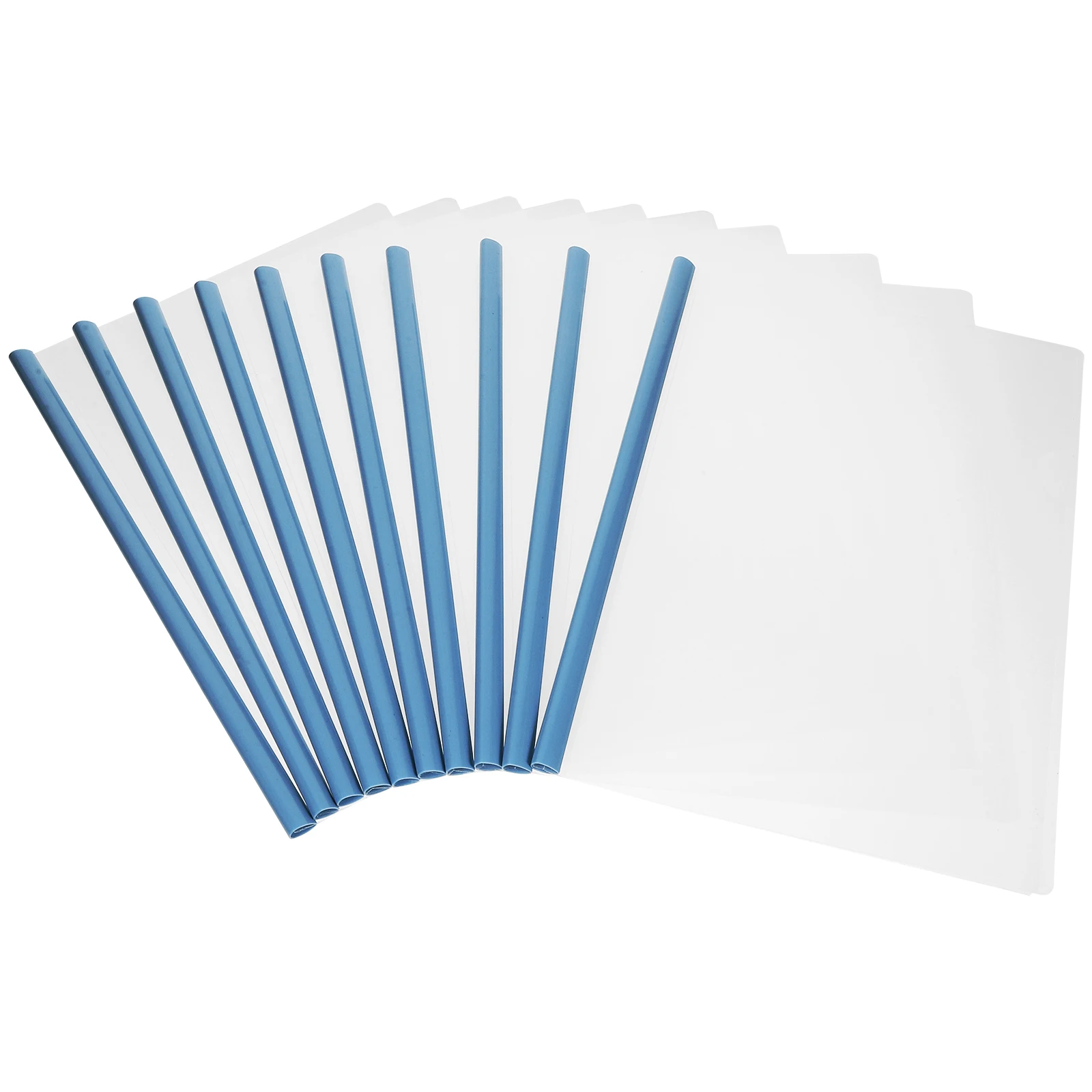 10pcs Transparent Pull Rod Clip Folders Clear File Covers for A4 Documents Report Project Presentation Resume Anti-Slip Locking
10pcs Transparent Pull Rod Clip Folders Clear File Covers for A4 Documents Report Project Presentation Resume Anti-Slip Locking