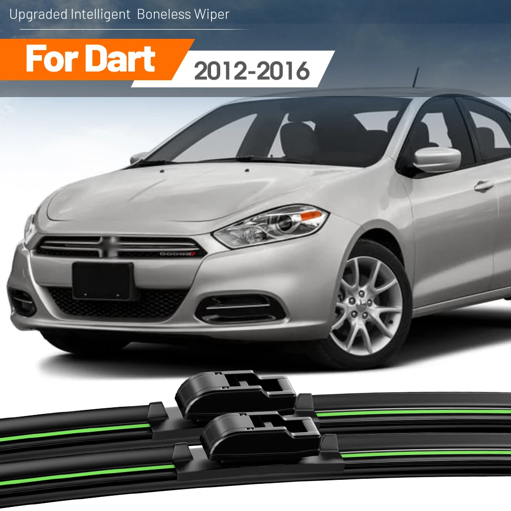 2pcs For Dodge Dart 2012-2016 Front Windshield Wiper Blades 2013 2014 2015 Windscreen Window Accessories
2pcs For Dodge Dart 2012-2016 Front Windshield Wiper Blades 2013 2014 2015 Windscreen Window Accessories