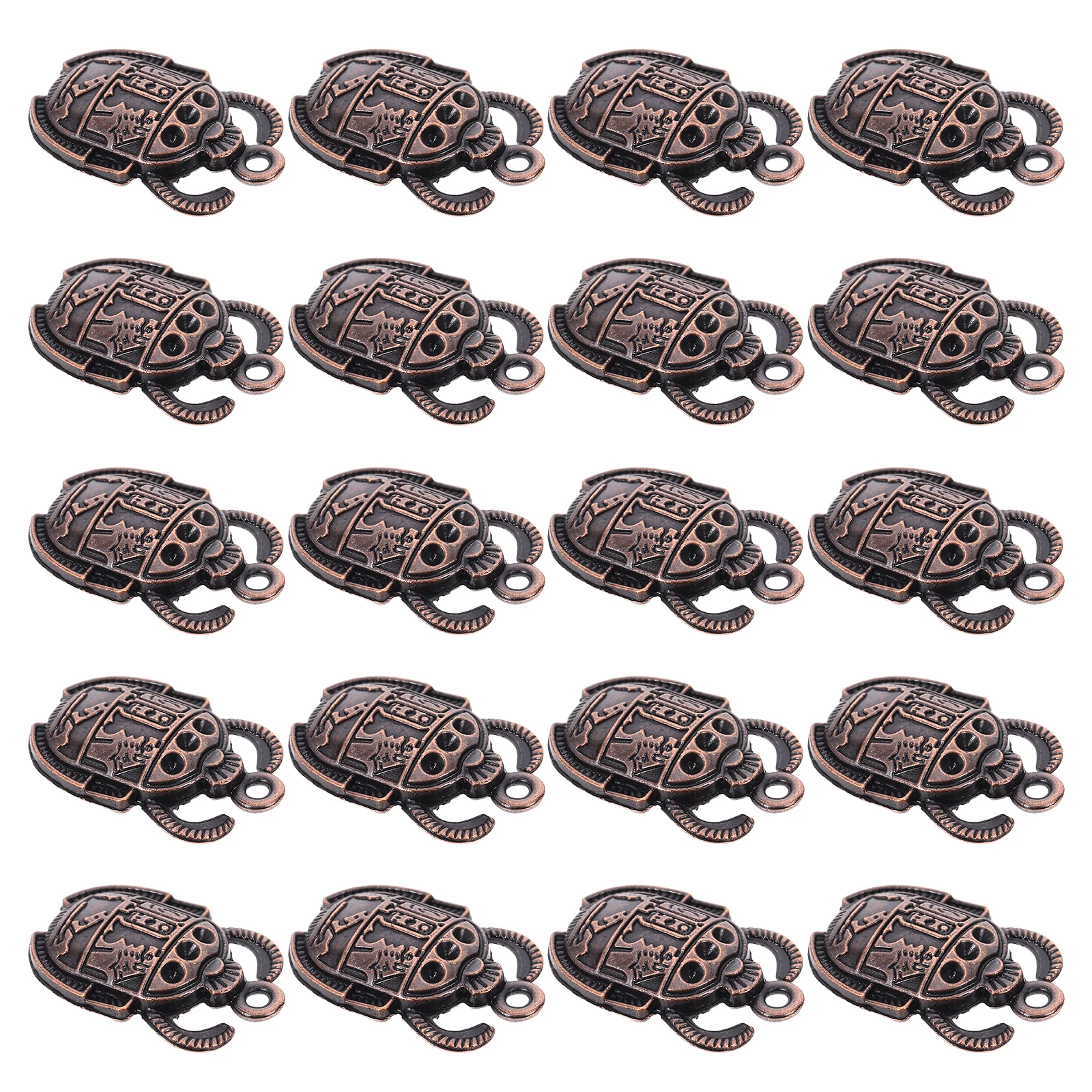 20pcs Beetle Pendant Charms Alloy DIY Jewelry Pendants for Necklace Bracelet Earrings Ancient Style Craft Accessories
20pcs Beetle Pendant Charms Alloy DIY Jewelry Pendants for Necklace Bracelet Earrings Ancient Style Craft Accessories