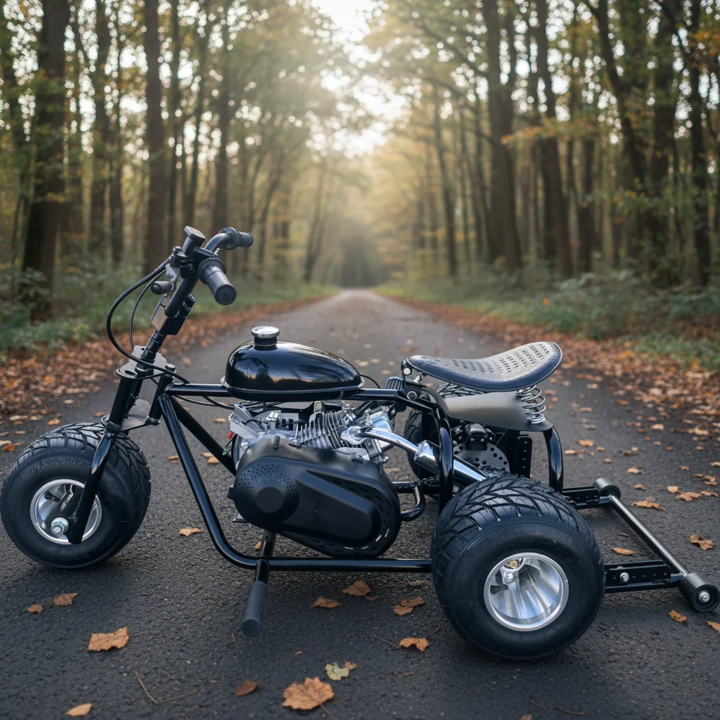 Best Selling 212CC Fuel Off-road Gas Powered Three-Wheel Kart With CVT Sprocket Drive And 5-Inch Tires Outdoor Adult Drift Kart
Best Selling 212CC Fuel Off-road Gas Powered Three-Wheel Kart With CVT Sprocket Drive And 5-Inch Tires Outdoor Adult Drift Kart