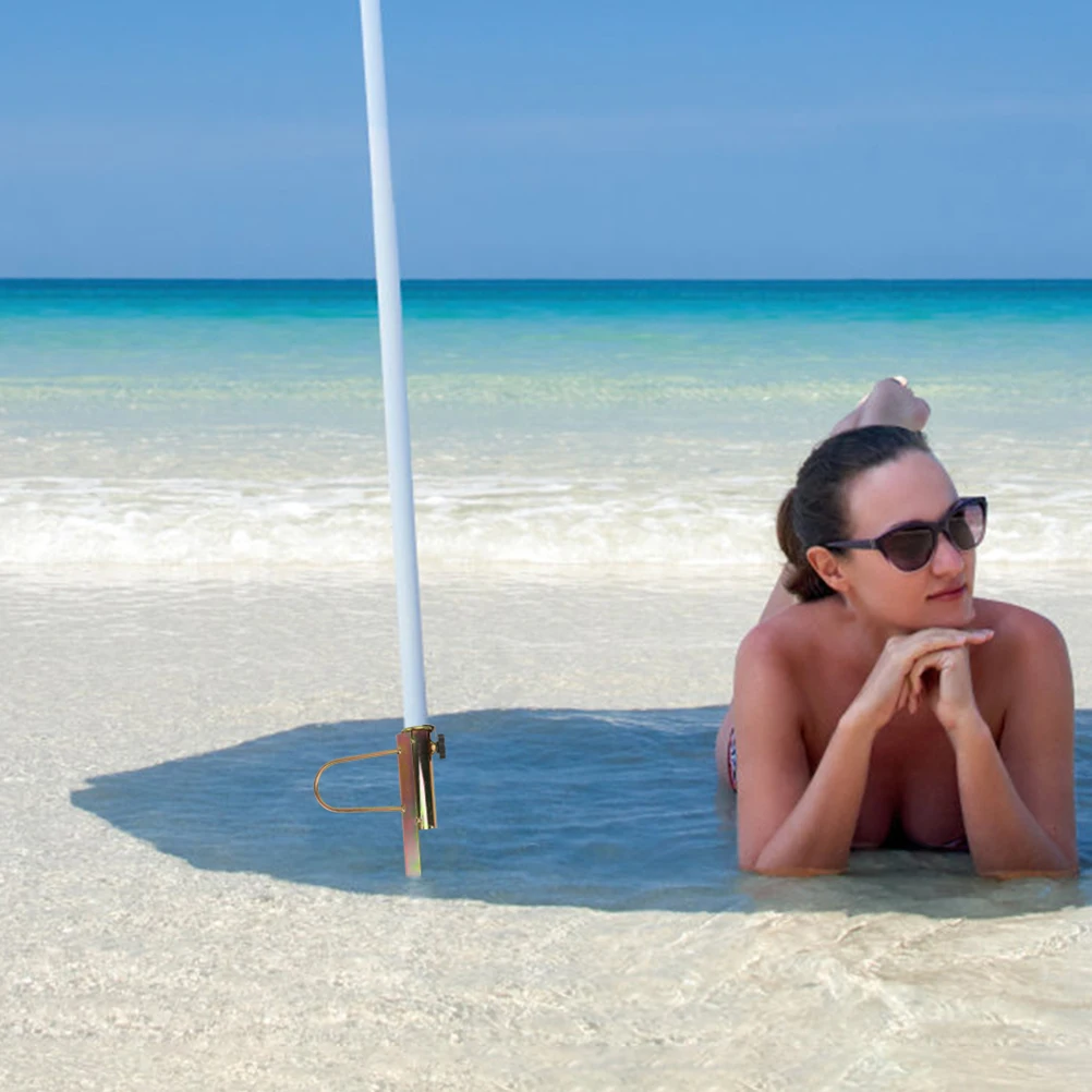 2pcs Beach Umbrella Anchor Portable Iron Holder 25 32mm S In Ground Sand Anchor for Camping Shade Outdoor Solution
2pcs Beach Umbrella Anchor Portable Iron Holder 25 32mm S In Ground Sand Anchor for Camping Shade Outdoor Solution