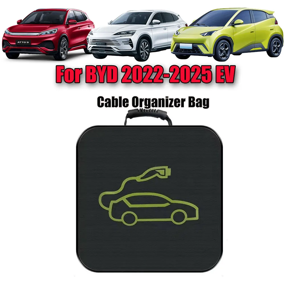 For BYD 2022-2025 EV Cable Organizer Bag, Jumper Cable Bag , Storage & Organizer for Cables,Cords,and Hoses 
For BYD 2022-2025 EV Cable Organizer Bag, Jumper Cable Bag , Storage & Organizer for Cables,Cords,and Hoses