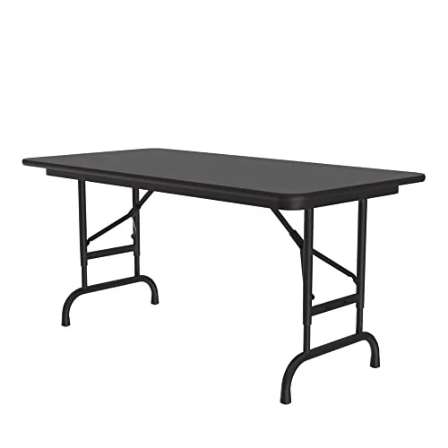 Correll Heavy Duty Adjustable Height Utility Folding Table, Melamine Top, USA Made, Strong Steel Apron,,Top Edge
Correll Heavy Duty Adjustable Height Utility Folding Table, Melamine Top, USA Made, Strong Steel Apron,,Top Edge