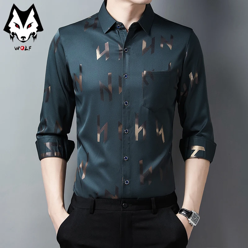 New Men's Casual Printed Long Sleeved Lapel Shirt for Spring and Autumn Fashion Comfortable Wrinkle Free Top Without Ironing
New Men's Casual Printed Long Sleeved Lapel Shirt for Spring and Autumn Fashion Comfortable Wrinkle Free Top Without Ironing