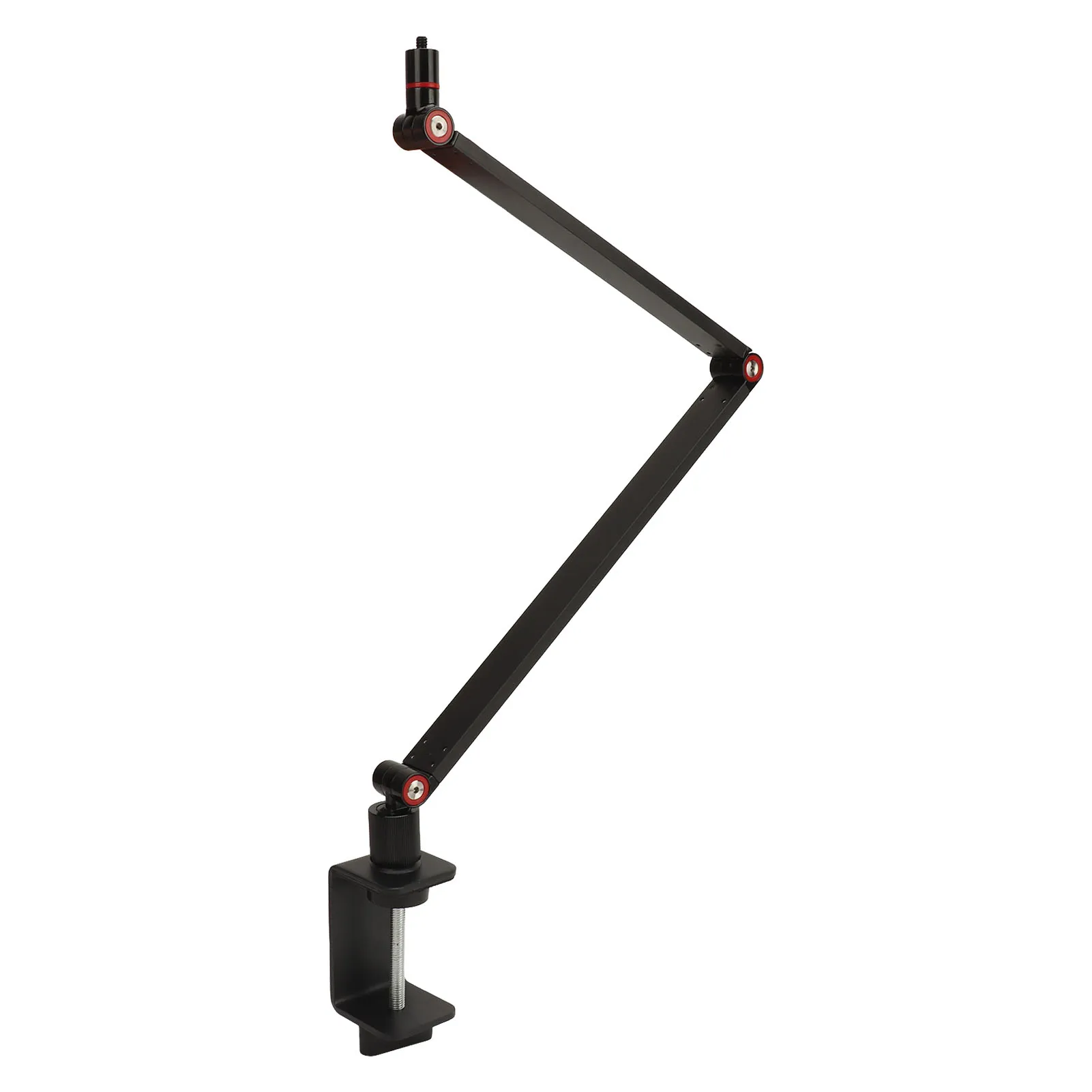 Desktop Rotary Arm Support Stand 2 Section Adjustable Foldable Microphone Holder with 1/4in Screw for Smartphone Fill Light
Desktop Rotary Arm Support Stand 2 Section Adjustable Foldable Microphone Holder with 1/4in Screw for Smartphone Fill Light