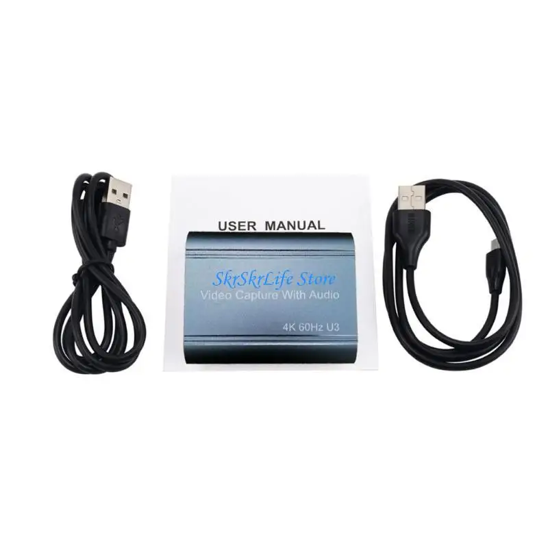 E65E 4K 60 Гц HDMI-совместимая карта захвата видео 3,5 мм аудиовывода в цикле Game Record Box 1080p USB3.0 ПК Live Streaming 
E65E 4K 60 Гц HDMI-совместимая карта захвата видео 3,5 мм аудиовывода в цикле Game Record Box 1080p USB3.0 ПК Live Streaming