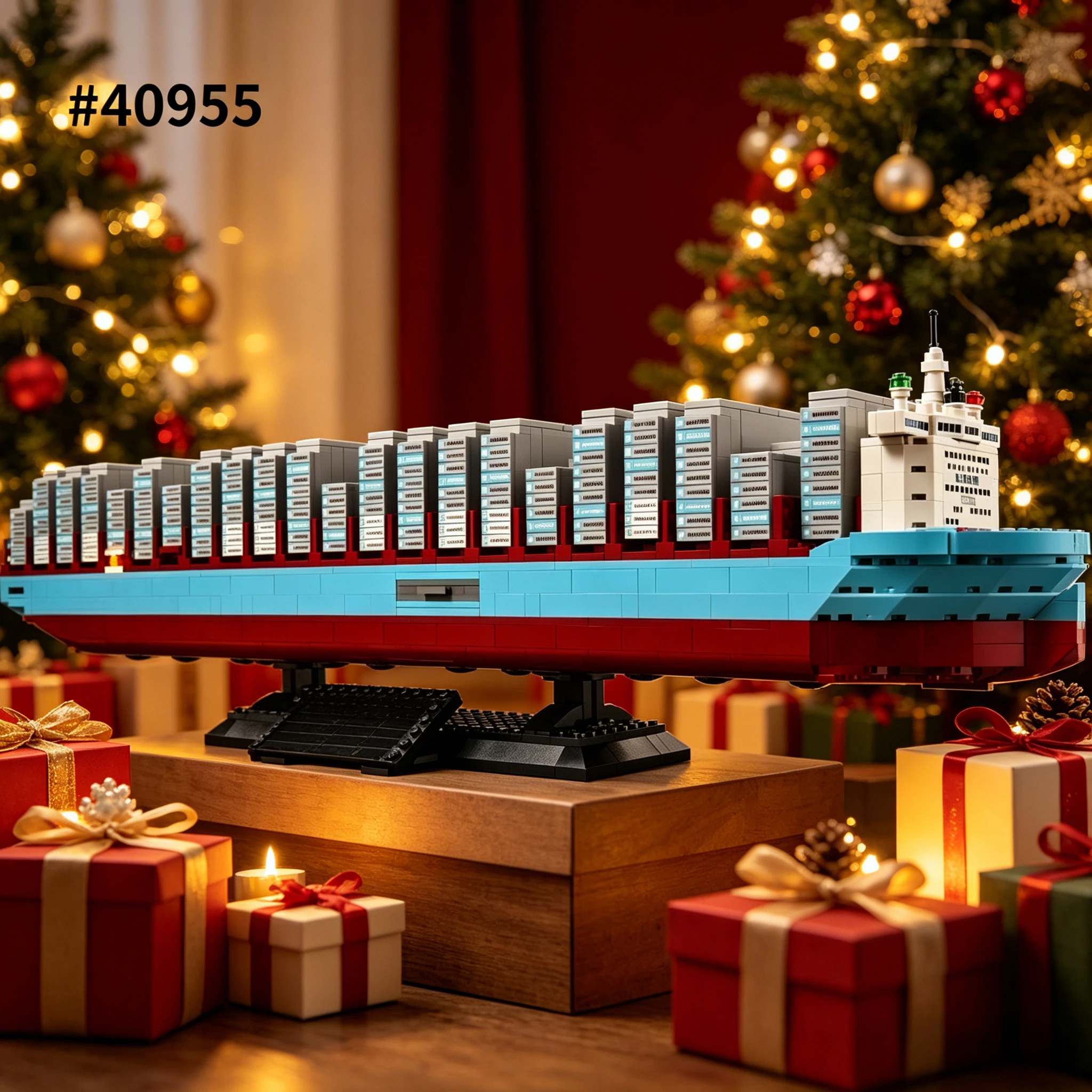 2026 New Boat Model Building Block Set Compatible With Legoed Particles Suitable For Christmas Gifts 40955
2026 New Boat Model Building Block Set Compatible With Legoed Particles Suitable For Christmas Gifts 40955