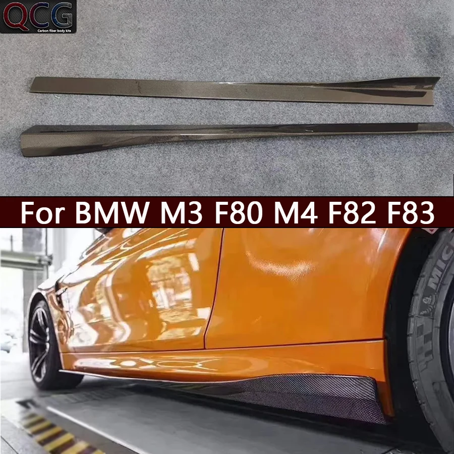 For BMW M3 F80 M4 F82 F83 Carbon Fiber Side Skirts Side bumper Splitters Cupwings Apron Side panel Car Accessories body kit
For BMW M3 F80 M4 F82 F83 Carbon Fiber Side Skirts Side bumper Splitters Cupwings Apron Side panel Car Accessories body kit