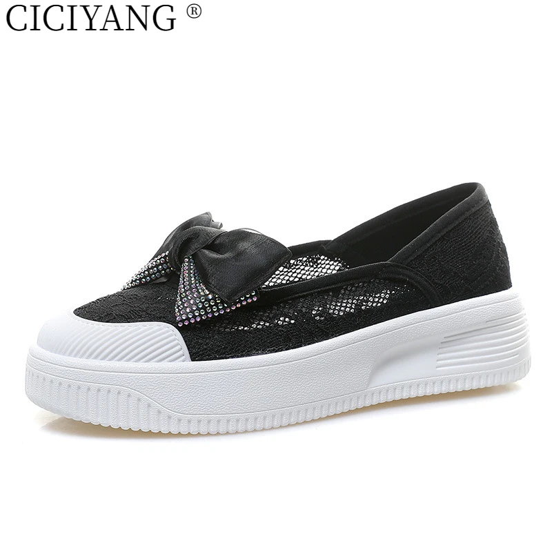 CICIYANG Women's Flat Shoes Summer 2026 New Mesh Fisherman Shoes Bow Thick Sole Casual Breathable Large Size 42 43 Female Shoes
CICIYANG Women's Flat Shoes Summer 2026 New Mesh Fisherman Shoes Bow Thick Sole Casual Breathable Large Size 42 43 Female Shoes