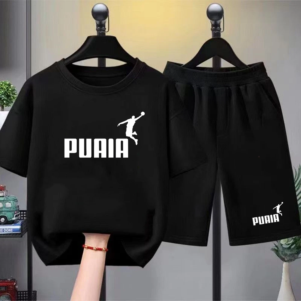 Children T-shirt+Shorts Basketball Letter Print Summer Clothing black Boy Girl Toddler 3-12Yrs Sports Short-Sleeved Fashion Set
Children T-shirt+Shorts Basketball Letter Print Summer Clothing black Boy Girl Toddler 3-12Yrs Sports Short-Sleeved Fashion Set