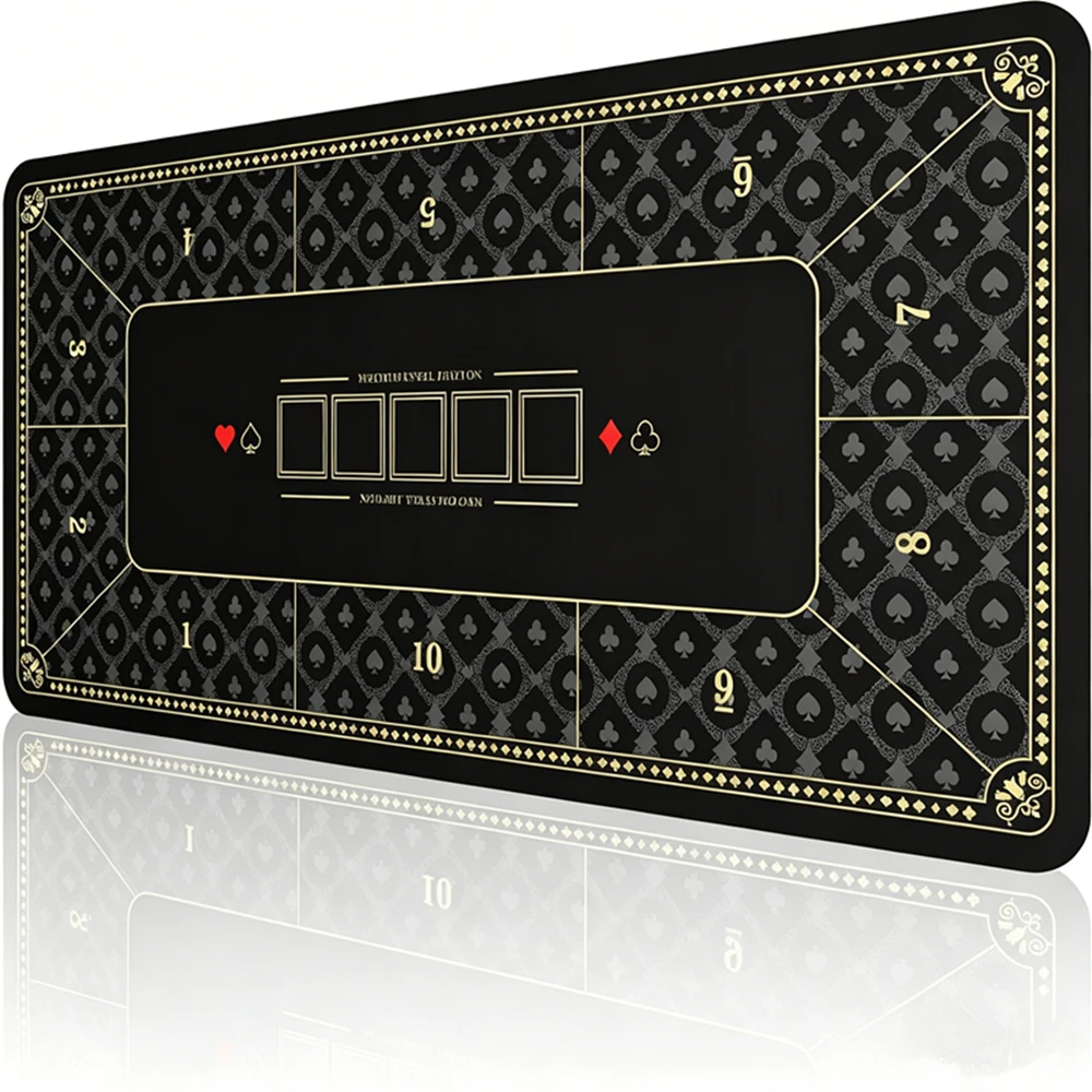 Multiplayer Poker Casino Texas Hold'em Table Mat Rubber Tablecloth Board Games Desk Mat Gaming Table Pad Casino Chips Tablecloth
Multiplayer Poker Casino Texas Hold'em Table Mat Rubber Tablecloth Board Games Desk Mat Gaming Table Pad Casino Chips Tablecloth