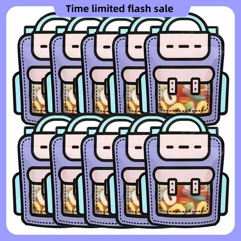 A40T 40PCS Gifts Packaging Bags Cartoon School Bag Shape Candy Snack Self-Lock Bags For Kids Birthday Party Decors Gifts
A40T 40PCS Gifts Packaging Bags Cartoon School Bag Shape Candy Snack Self-Lock Bags For Kids Birthday Party Decors Gifts