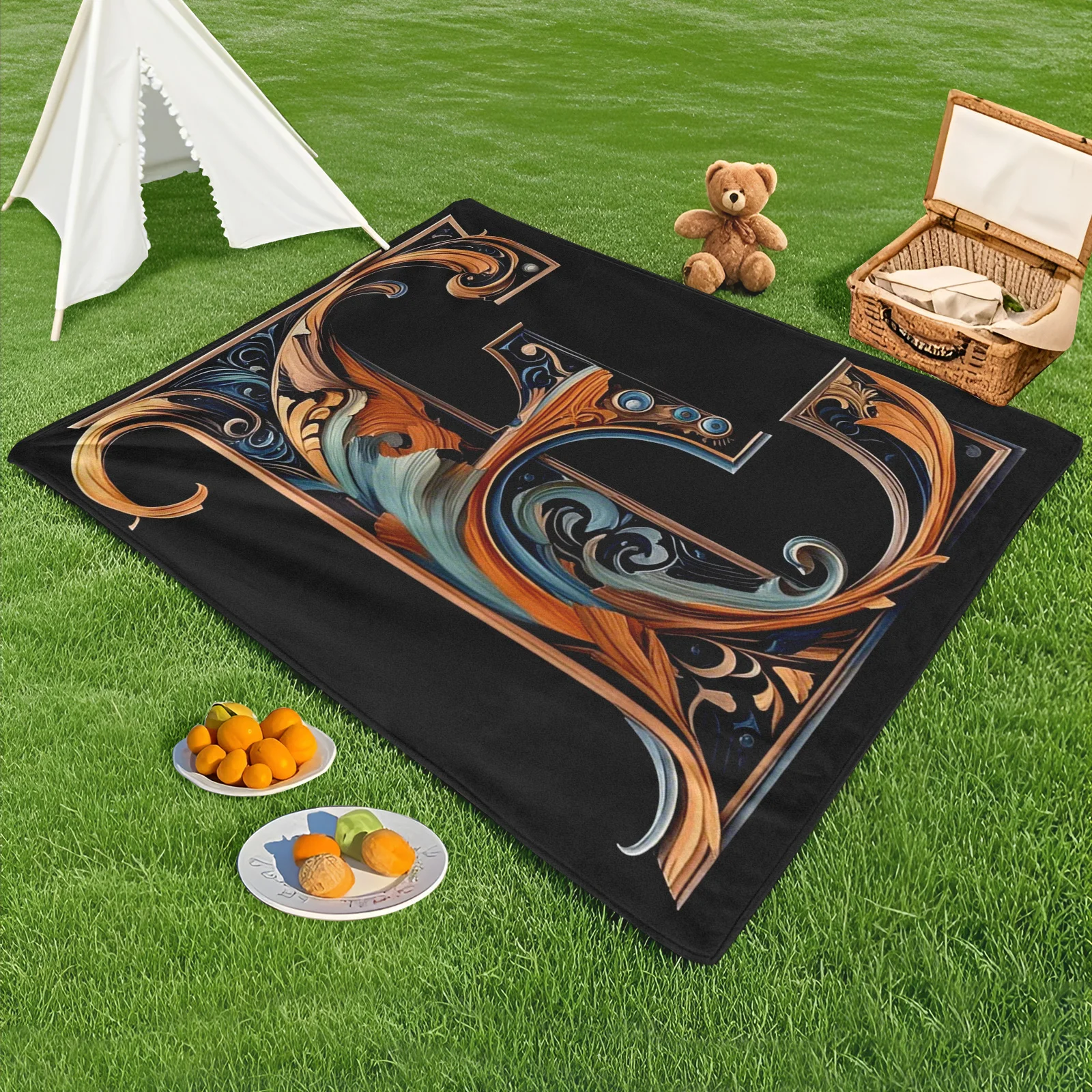 Exquisite Orange Vine Inspired Letter E Design Outdoor Blanket For Creative And Stylish Outdoor Gatherings In Nature
Exquisite Orange Vine Inspired Letter E Design Outdoor Blanket For Creative And Stylish Outdoor Gatherings In Nature