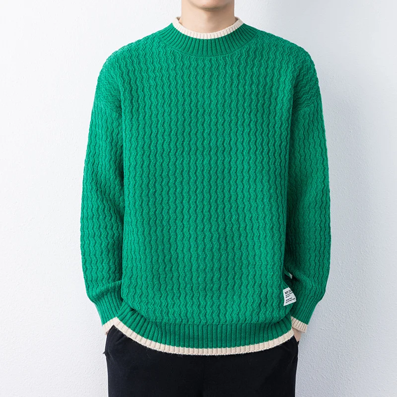 Hot Style Sweater Men Oversized Knit Pull Homme Male Knitted Sweater Pullover Jumper Harajuku Casual Streetwear Men Sweaters
Hot Style Sweater Men Oversized Knit Pull Homme Male Knitted Sweater Pullover Jumper Harajuku Casual Streetwear Men Sweaters