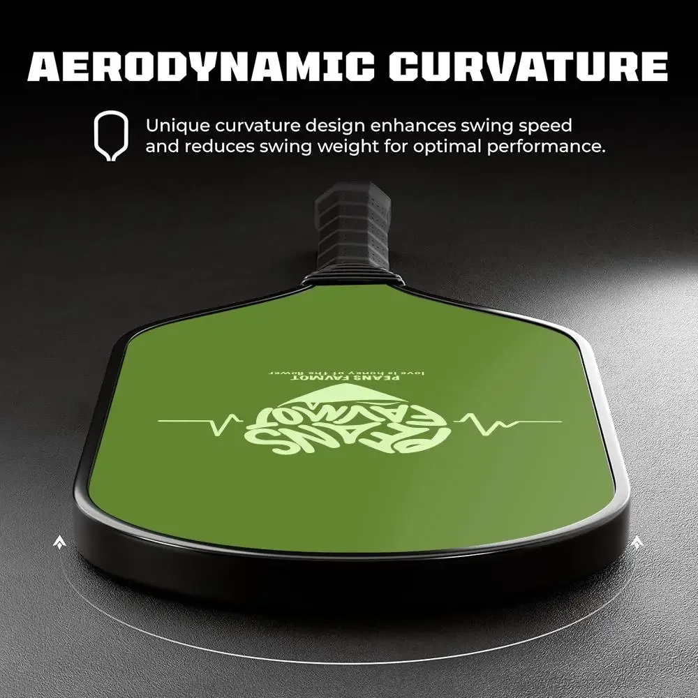 Pickleball Paddle Fiberglass Lightweight 13MM Honeycomb Core Power&Spin Racket with Bag Grip Tape Creative Love Letters
Pickleball Paddle Fiberglass Lightweight 13MM Honeycomb Core Power&Spin Racket with Bag Grip Tape Creative Love Letters