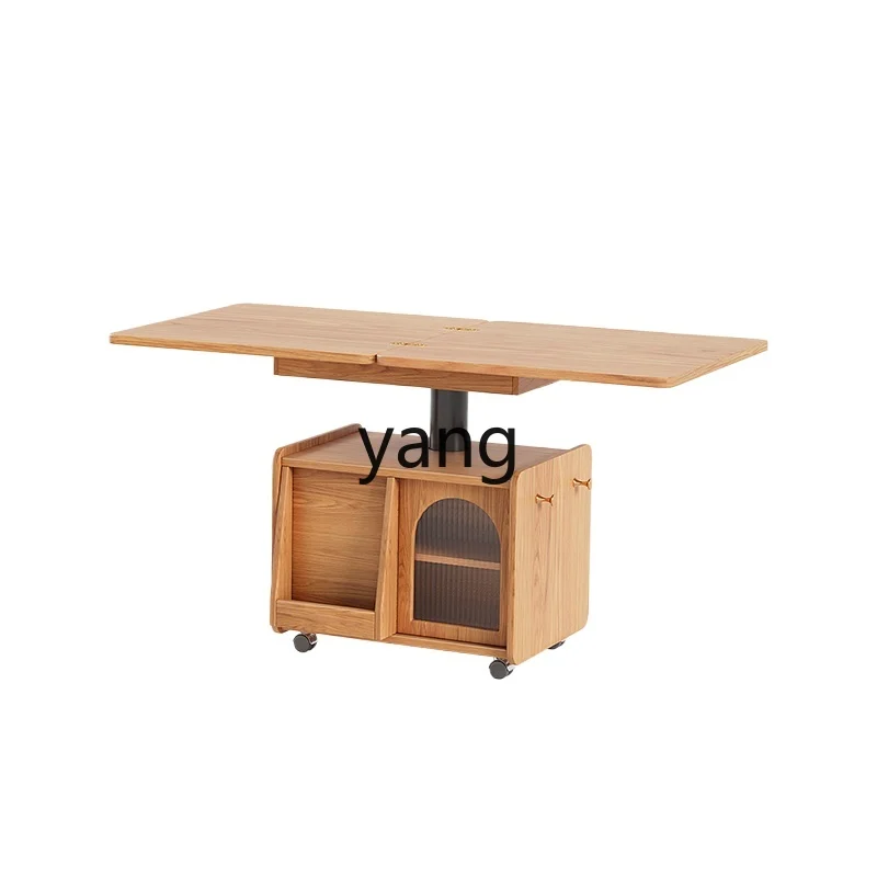LT Modern Simple All Solid Wood Cream Wind Movable Coffee Table Lifting Tea Table Dining Table
LT Modern Simple All Solid Wood Cream Wind Movable Coffee Table Lifting Tea Table Dining Table
