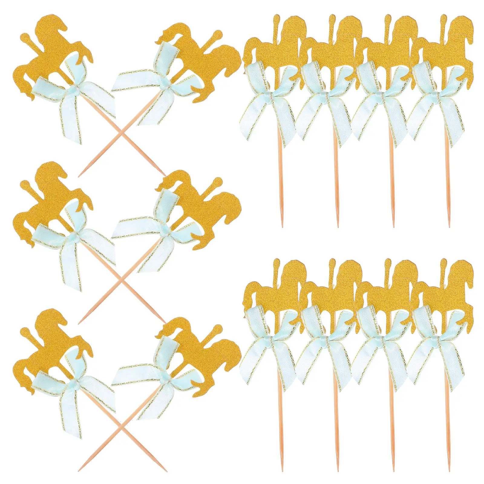 20pcs Cake Toppers Carousel Shape Bamboo Picks for Birthday Halloween Festivals Cupcake Decorations Fruit Insert Party Supplies
20pcs Cake Toppers Carousel Shape Bamboo Picks for Birthday Halloween Festivals Cupcake Decorations Fruit Insert Party Supplies