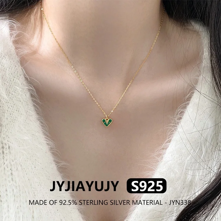 JYJIAYUJY 100% цельное оригинальное ожерелье из стерлингового серебра S925, в наличии, с бриллиантами и шипами, модная повседневная одежда JYN338
JYJIAYUJY 100% цельное оригинальное ожерелье из стерлингового серебра S925, в наличии, с бриллиантами и шипами, модная повседневная одежда JYN338