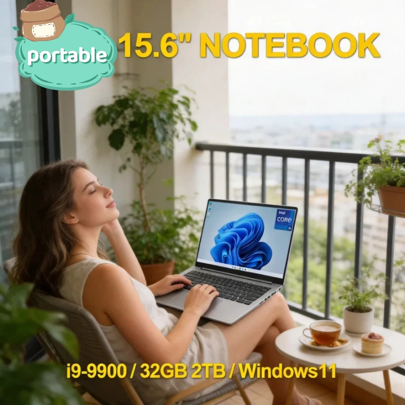15.6" Trendy Original Laptop 120Hz Ultra-clear FHD IPS Screen Intel I9-9900 5000mAh 32GB/2TB SSD Backlit Keyboard
15.6" Trendy Original Laptop 120Hz Ultra-clear FHD IPS Screen Intel I9-9900 5000mAh 32GB/2TB SSD Backlit Keyboard