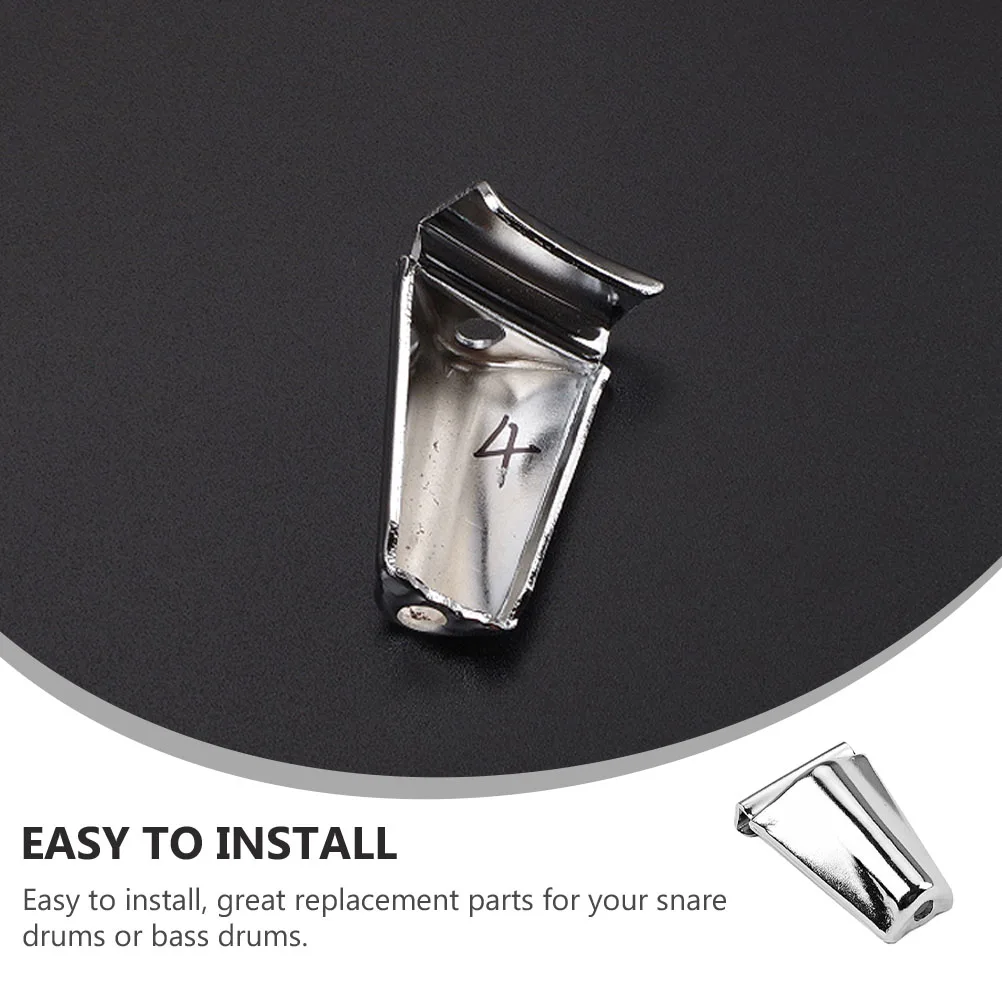 2 Pcs Iron Drum Hook Accessories Bass Leg Mount Metal Claw Stand Parts Silver Replacement
2 Pcs Iron Drum Hook Accessories Bass Leg Mount Metal Claw Stand Parts Silver Replacement