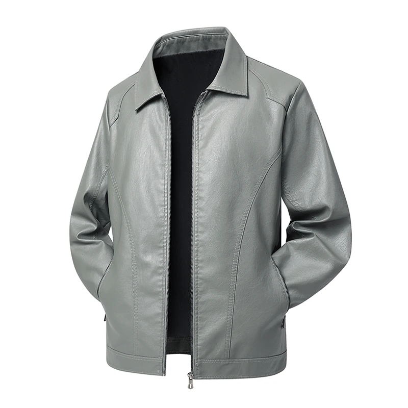 Thickened Men's PU Leather Jacket Faux Leather Biker Jacket Mens Riding Leather Jackets for Men Luxury Vintage Leather Jacket 
Thickened Men's PU Leather Jacket Faux Leather Biker Jacket Mens Riding Leather Jackets for Men Luxury Vintage Leather Jacket