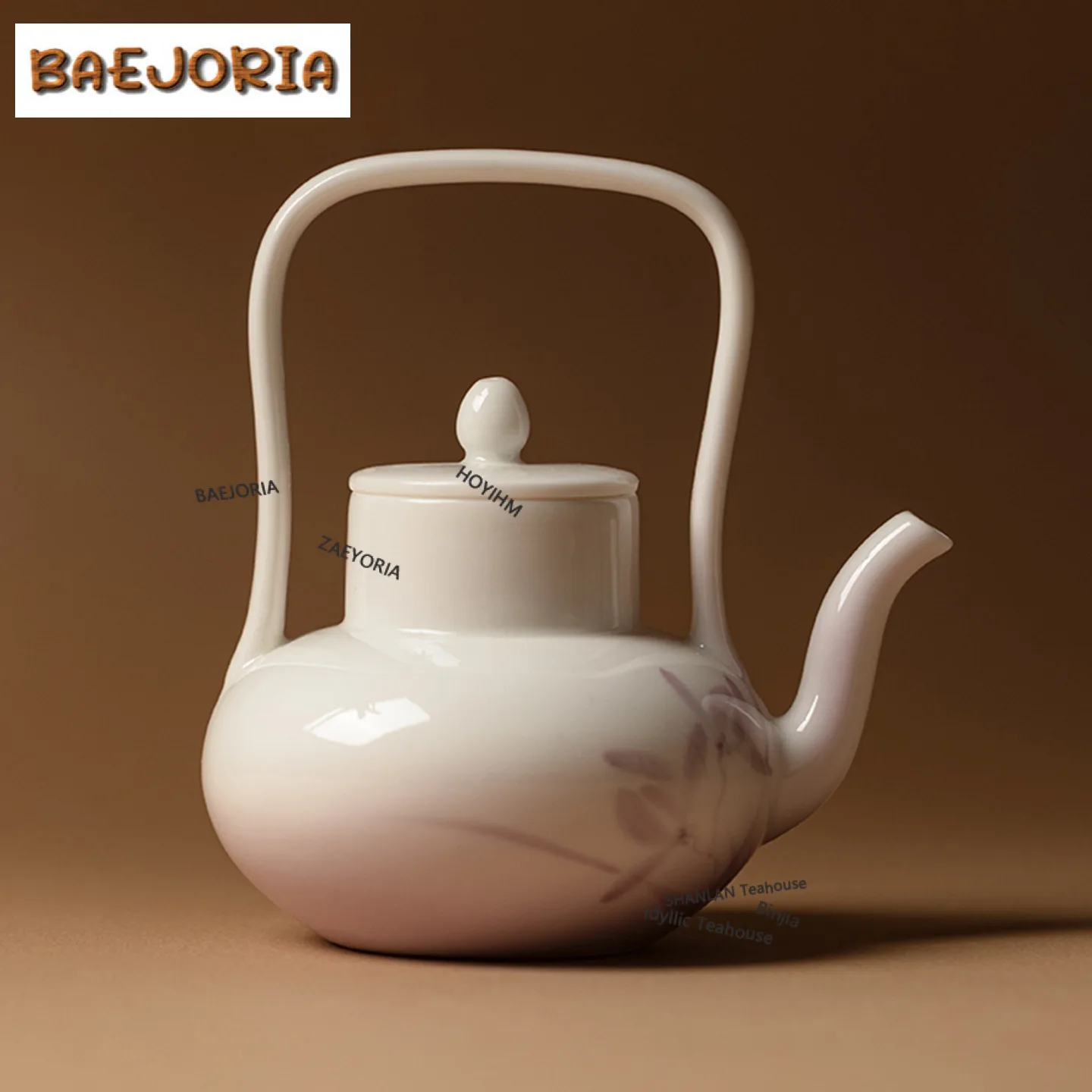 150ml Hand Drawn Orchids Teapot Traditional Tea Infuser Pot Household Tea Making Kettle With Ball Hole Drinkware Supplies Craft
150ml Hand Drawn Orchids Teapot Traditional Tea Infuser Pot Household Tea Making Kettle With Ball Hole Drinkware Supplies Craft