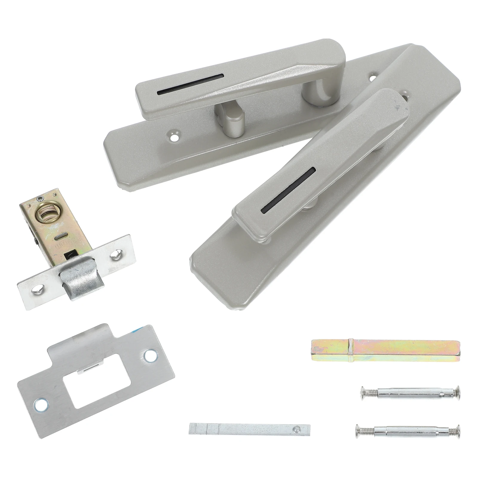 Bathroom Door Lock Handle Keyless Iron Black Lever for Indoor Doors Handles Barn Gate Latches Garage Hardware Privacy Solution
Bathroom Door Lock Handle Keyless Iron Black Lever for Indoor Doors Handles Barn Gate Latches Garage Hardware Privacy Solution