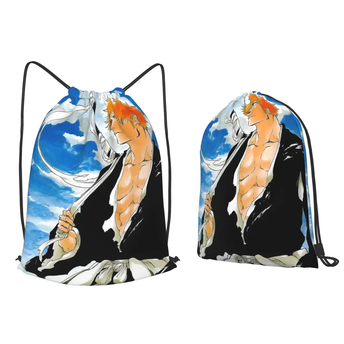 ZJIZOU Bleach Kurosaki Ichigo Anime Art Backpacks Casual Drawstring Bundle Pocket Sports Bag Book Bags for Man Woman School
ZJIZOU Bleach Kurosaki Ichigo Anime Art Backpacks Casual Drawstring Bundle Pocket Sports Bag Book Bags for Man Woman School