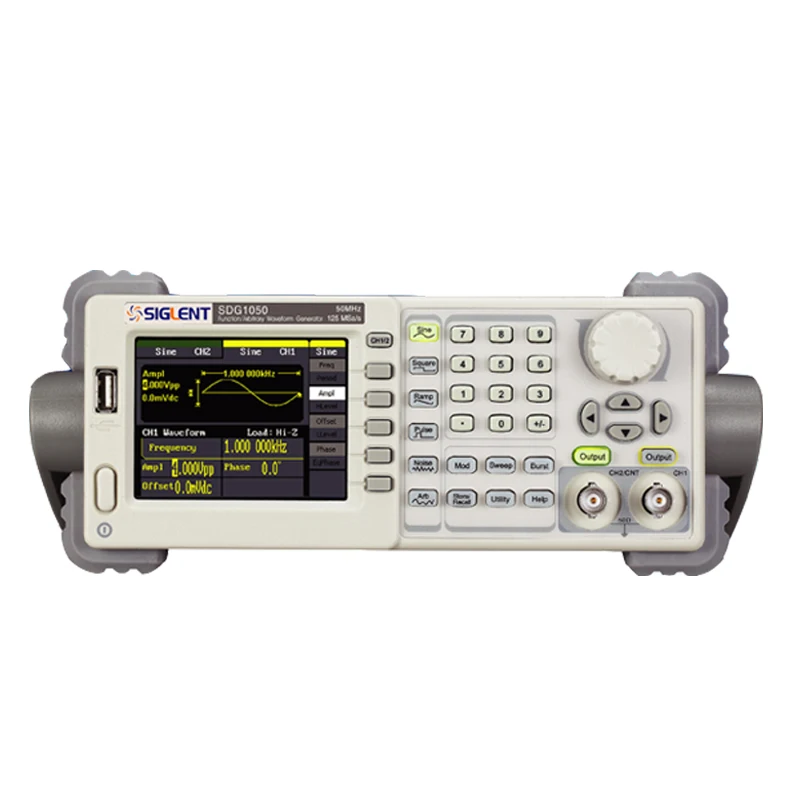 SIGLENT Function Signal Generator 25M Waveform Generator Frequency Meter Signal Source SDG1025
SIGLENT Function Signal Generator 25M Waveform Generator Frequency Meter Signal Source SDG1025