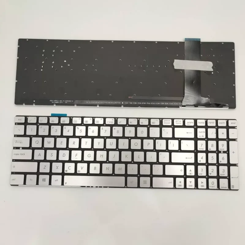 Keyboard for US ASUS N550 N550J N550JV N550L N550LF Notebook
Keyboard for US ASUS N550 N550J N550JV N550L N550LF Notebook