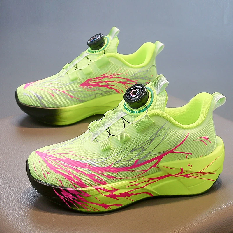 Children Running Shoes School Training Match Cushioning Anti Slip Tennis Shoes Mesh Rebound Comfortable Casual Sneakers for Kids
Children Running Shoes School Training Match Cushioning Anti Slip Tennis Shoes Mesh Rebound Comfortable Casual Sneakers for Kids