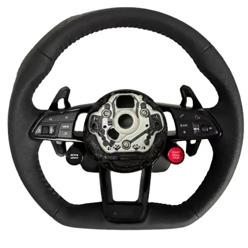 Custom All Leather Steering Wheel with Shift Paddle for audi A7 RS3 RS7 A5 B8 TTRS Q8 A5 S3 A4 B8 RS S8 A6 C7 Car Steering Wheel
Custom All Leather Steering Wheel with Shift Paddle for audi A7 RS3 RS7 A5 B8 TTRS Q8 A5 S3 A4 B8 RS S8 A6 C7 Car Steering Wheel