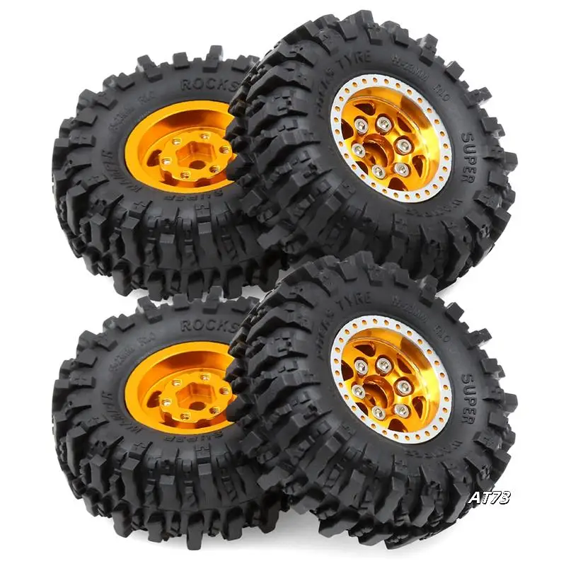4Pcs 55Mm Metal Beadlock Wheel Rim Rubber Tire Set For FCX24M Camel Cup 1/24 RC Crawler Car Upgrade Parts Accessories
4Pcs 55Mm Metal Beadlock Wheel Rim Rubber Tire Set For FCX24M Camel Cup 1/24 RC Crawler Car Upgrade Parts Accessories