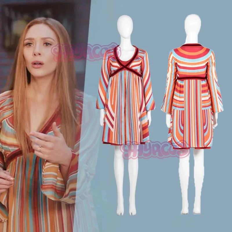 WWandas VVision PPregnancy Косплей SScarlet Костюм Второй мировой войны Maximoff Костюм Хэллоуин Карнавальное женское платье для беременных mb.3
WWandas VVision PPregnancy Косплей SScarlet Костюм Второй мировой войны Maximoff Костюм Хэллоуин Карнавальное женское платье для беременных mb.3