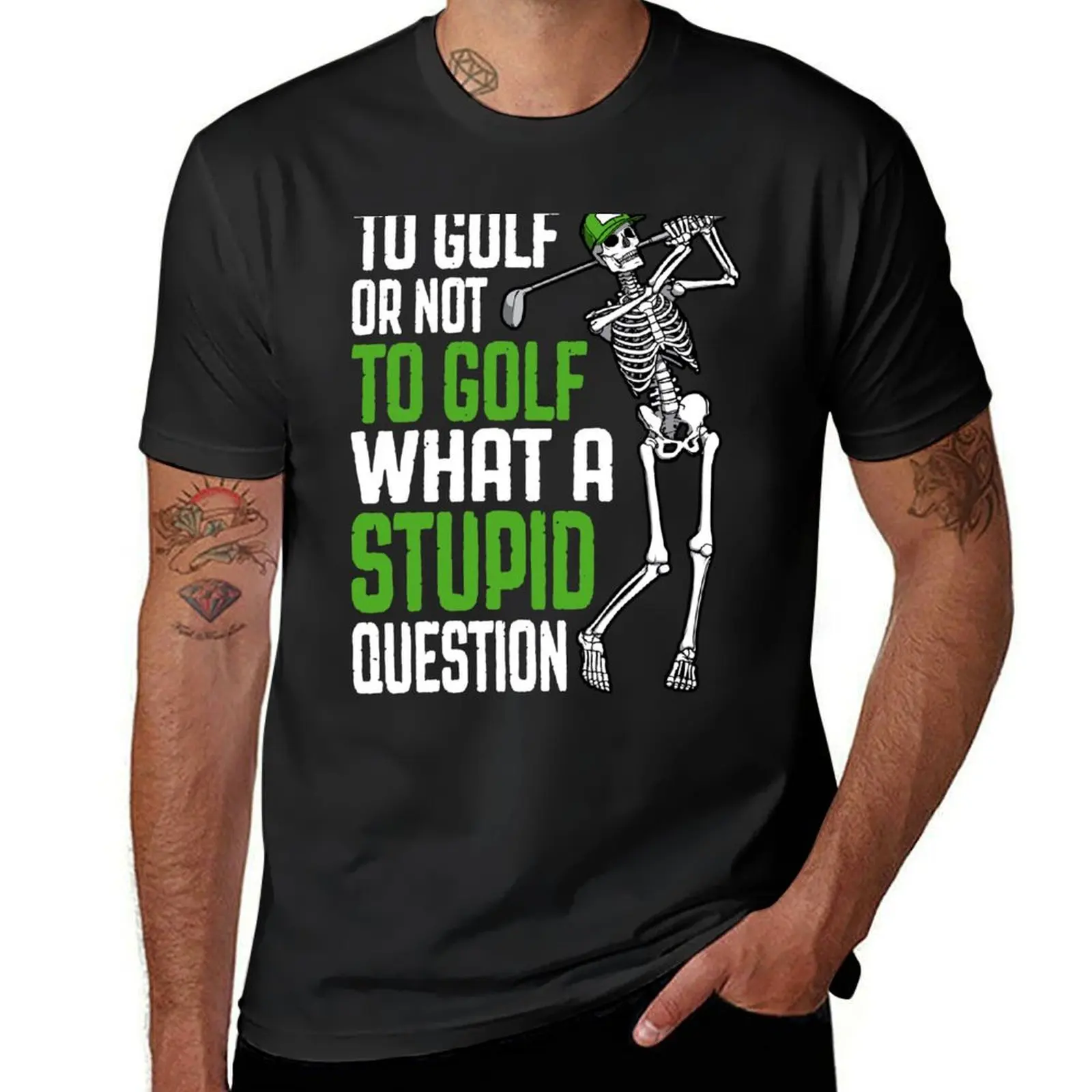 Golf Stupid Question Funny Skeleton Golfer Quote T-Shirt vintage graphics sweat men workout shirt
Golf Stupid Question Funny Skeleton Golfer Quote T-Shirt vintage graphics sweat men workout shirt