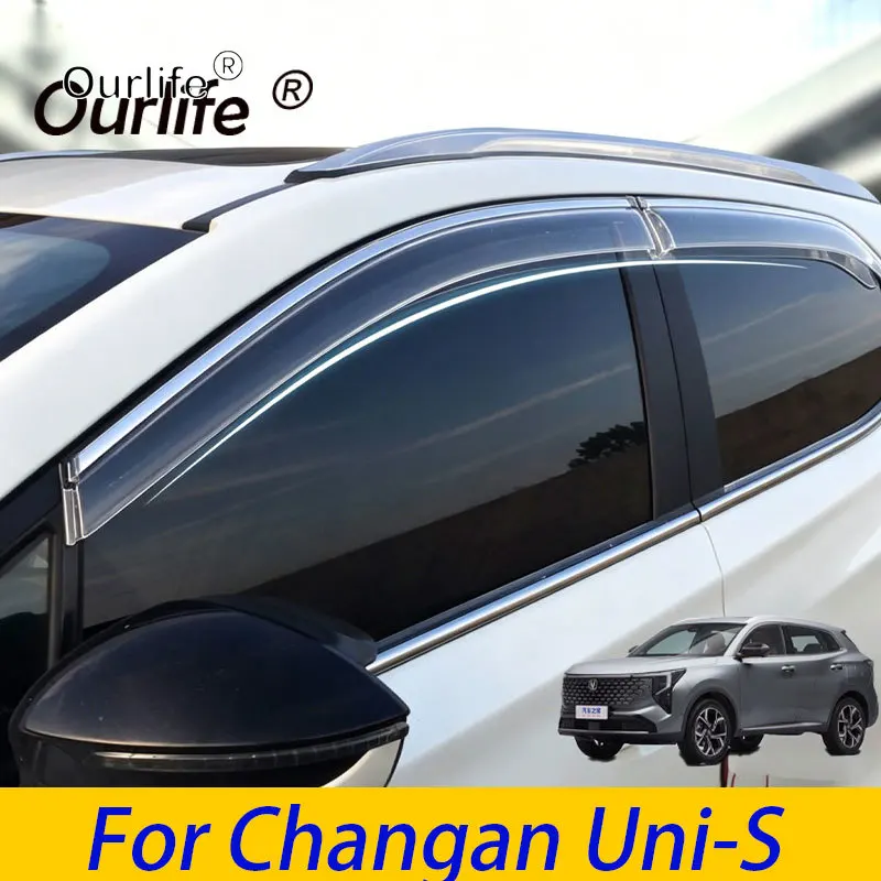 For Changan Uni-S 2025 2026 Car window glass deflector window waterproof plate Wind Rain Sun Smoke Guard Shade
For Changan Uni-S 2025 2026 Car window glass deflector window waterproof plate Wind Rain Sun Smoke Guard Shade