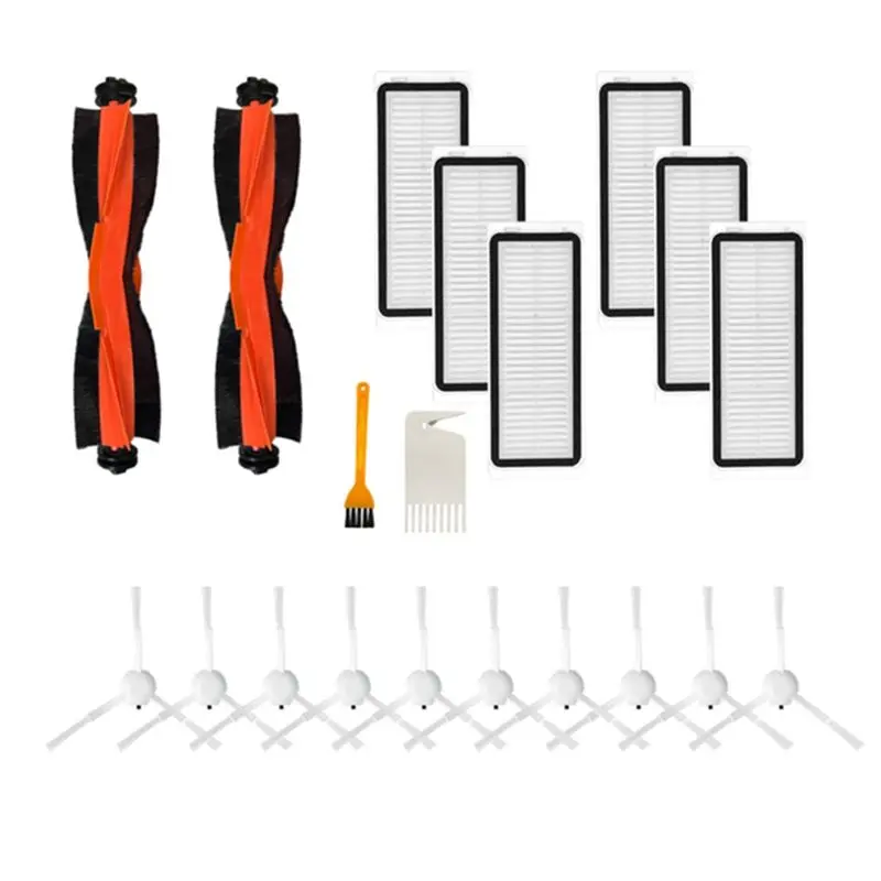 Комплект A99G-1: основная щетка, HEPA-фильтр, боковая вращающаяся щетка, салфетки для швабры, запчасти и аксессуары, совместимые с Dreame X20 Pro / PLUS
Комплект A99G-1: основная щетка, HEPA-фильтр, боковая вращающаяся щетка, салфетки для швабры, запчасти и аксессуары, совместимые с Dreame X20 Pro / PLUS
