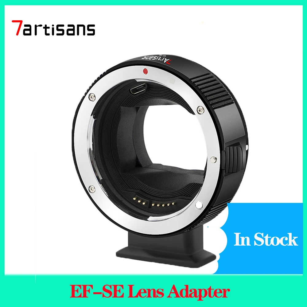 7artisans EF-SE Lens Adapter Auto-Focus Lens Converter Ring for Canon EF/EF-S Lens
7artisans EF-SE Lens Adapter Auto-Focus Lens Converter Ring for Canon EF/EF-S Lens