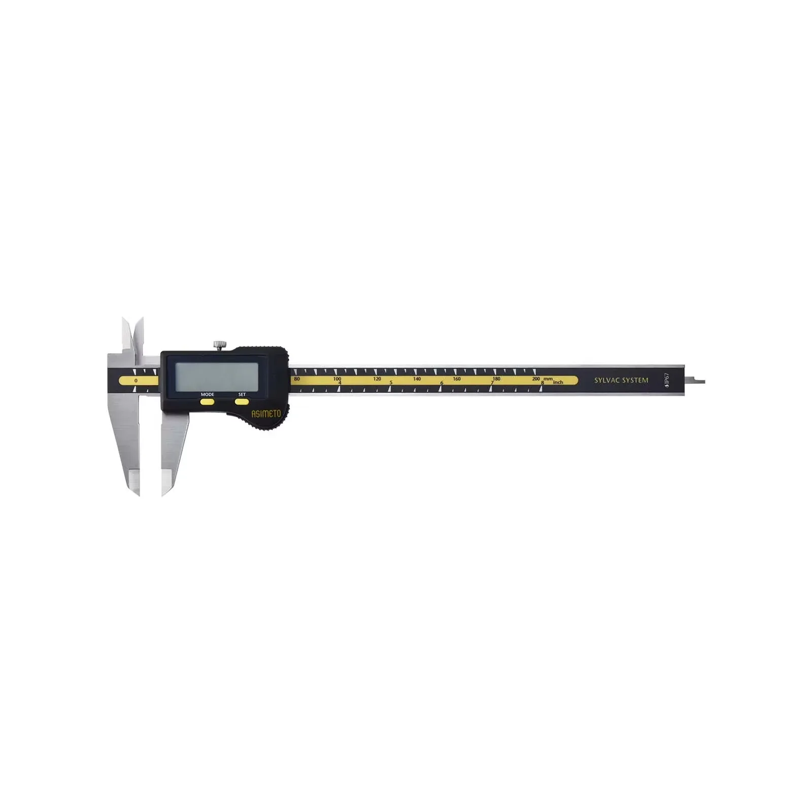 IP67 Stainless Steel Digital Caliper 0-200mm Oil Proof Waterproof Precision Measuring Tool
IP67 Stainless Steel Digital Caliper 0-200mm Oil Proof Waterproof Precision Measuring Tool